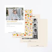 "little wildflower" - Children's Birthday Party Invitations in Vibrant by Ellen Schlegelmilch - Back of Card Options