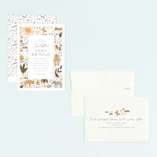 "pencil sketch" - Children's Birthday Party Invitations in Autumn by Anastasia Makarova - Assembled