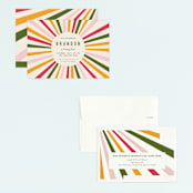 "Color Burst" - Children's Birthday Party Invitations in Gumdrop by Iveta Angelova - Assembled