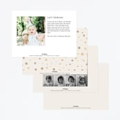 "usual" - Children's Birthday Party Invitations in Snow by Jd Ptlo - Back of Card Options