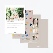 "Bouldering" - Children's Birthday Party Invitations in Bouldering by Alethea and Ruth - Back of Card Options