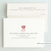 "Treasures of the Sea" - Children's Birthday Party Invitations in Aquamarine by Grae - FREE Recipient Addressing