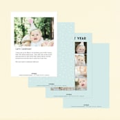 "yeti" - Children's Birthday Party Invitations in Frost by Lori Wemple - Back of Card Options