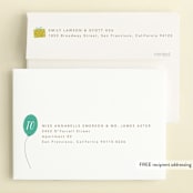 "Winter Fun" - Children's Birthday Party Invitations in Mint by Creo Study - FREE Recipient Addressing
