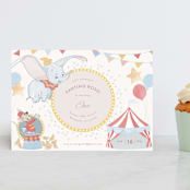 "Disney's Dumbo" - Children's Birthday Party Invitations in Sugar by Teju Reval - Front