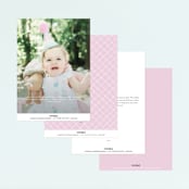 "Disney Princess Party" - Children's Birthday Party Invitations in Silk by JeAnna Casper - Back of Card Options