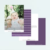 "Disney and Pixar's Monster's Inc Party Door" - Children's Birthday Party Invitations in Roar by curiouszhi - Back of Card Options