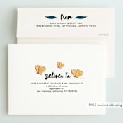 "Disney's Alice In Wonderland Garden" - Children's Birthday Party Invitations in Midnight by Lehan Veenker - FREE Recipient Addressing