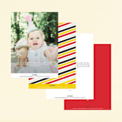 "A Disney Mickey Party" - Children's Birthday Party Invitations in Traditional by Pixel and Hank - Back of Card Options