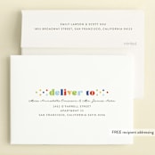 "Disney's Zootopia Friends" - Children's Birthday Party Invitations in Sugar by Jessie Steury - FREE Recipient Addressing