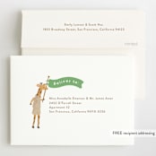 "birthday safari" - Children's Birthday Party Invitations in Grasshopper by Jennifer Wick - FREE Recipient Addressing