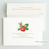 "Berry special" - Children's Birthday Party Invitations in Vanilla by Jennifer Wick - FREE Recipient Addressing
