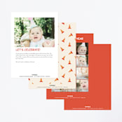 "Digging" - Children's Birthday Party Invitations in Dirt by Megan Cash - Back of Card Options