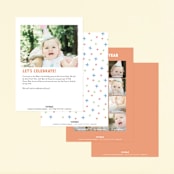 "Fruit Salad" - Children's Birthday Party Invitations in Fruit Punch by peetie design - Back of Card Options