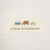 "Wheeler" - Custom Name Labels in Sandstorm by Olivia Raufman - Front