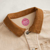"Friendship Era" - Custom Name Labels in Peony by Pixel and Hank - Clothes Tag