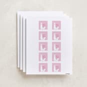"Llama Fun" - Custom Name Labels in Candy by Karidy Walker - Full Sheet