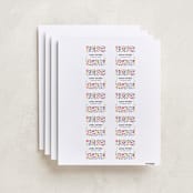 "Confetti Sprinkle" - Custom Name Labels in Gumdrops by Up Up Creative - Full Sheet