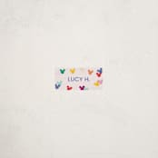 "Disney's Mickey Confetti" - Custom Name Labels in Bold by Ellen Schlegelmilch - Front