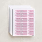 "Llama Fun" - Custom Name Labels in Candy by Karidy Walker - Full Sheet