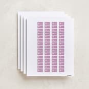 "cupcake" - Custom Name Labels in Orchid by Jessica Ogden - Full Sheet