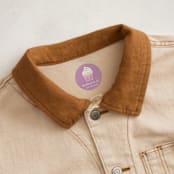 "cupcake" - Custom Name Labels in Orchid by Jessica Ogden - Clothes Tag