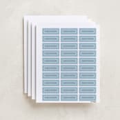 "Border" - Custom Name Labels in Pond by Liz Conley - Full Sheet