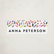 "Confetti Sprinkle" - Custom Name Labels in Gumdrops by Up Up Creative - Front