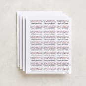 "Confetti Sprinkle" - Custom Name Labels in Gumdrops by Up Up Creative - Full Sheet