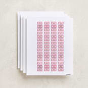 "Nola" - Custom Name Labels in Gumdrop by Megan Davis - Full Sheet