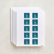 "Disney Elsa's Magic" - Custom Name Labels in Frost by Lori Wemple - Full Sheet