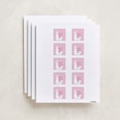 "Llama Fun" - Custom Name Labels in Candy by Karidy Walker - Full Sheet