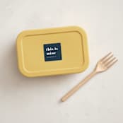 "We Do This Every Year" - Custom Name Labels in Navy by Amy Payne - In Use