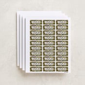 "Camo" - Custom Name Labels in Camouflage by Shiny Penny Studio - Full Sheet