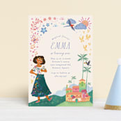 "Magical fiesta" - Children's Birthday Party Invitations in Vanilla by Sabrin Deirani - Front
