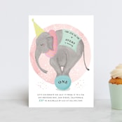 "ellie fun" - Children's Birthday Party Invitations in Dreamy by Creo Study - Front