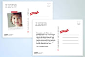 "Barnyard Crew" - Children's Birthday Party Invitations in Sky by Leslie Ann Jones - Back of Card Options