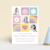 "Sweet Party" - Children's Birthday Party Invitations in Cupcake by Maria Alou - Front