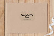 "Rustic Kitchen" - Custom Stickers in Strawberry by Chryssi Tsoupanarias - Front
