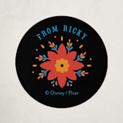 "Miguel and Dante from Disney and Pixar's Coco" - Custom Stickers in Midnight by Becky Nimoy - Front