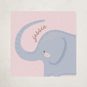 "Ton of Fun" - Custom Stickers in Cotton Candy by Vera Lim - Front