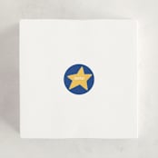 "Superstar Valentine" - Custom Stickers in Blue Slate by Sabrina Excene - In Use