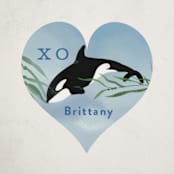 "Whaley Awesome" - Custom Stickers in Whales by Alethea and Ruth - Front