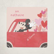 "Disney's Mickey loads of love" - Custom Stickers in Peppermint by Creo Study - Front