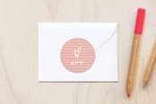 "Outline Heart" - Custom Stickers in Bubblegum by Anna Elder - In Use