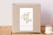 "Just For You Brush" - Custom Stickers in Hot Toddy by Kristen Smith - Front