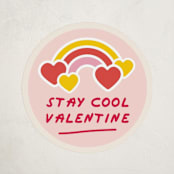 "stickers" - Custom Stickers in Bubblegum by Jennifer Lew - Front