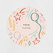 "Birthday Doodles" - Custom Stickers in Celebrate by Olivia Goree - In Use
