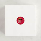 "Best Swishes" - Custom Stickers in Cherry by Erica Krystek - In Use