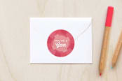 "You're a Gem" - Custom Stickers in Quartz by Sarah DeWitt - In Use